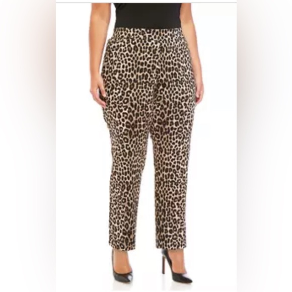 MICHAEL Michael Kors Pants - Michael Kors Plus Size Cheetah Trousers